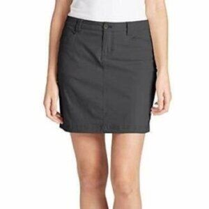Eddie Bauer Charcoal Adventurer 2.0 Skort SZ 10